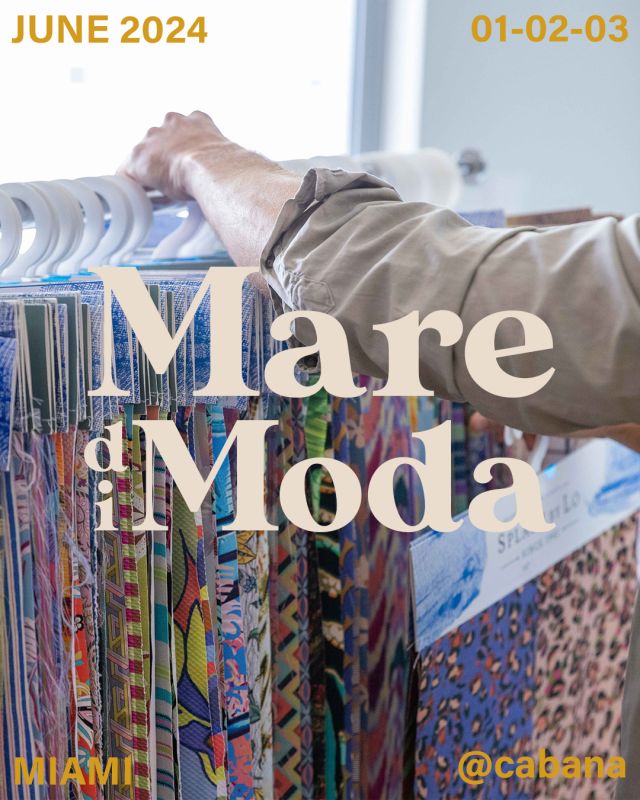 Presentaremos la nueva colección SS26 en la feria Mare di Moda-Miami, del 1 al 3 de Junio. Ven a visitarnos, nos encantará verte! ✨

----------

We will present the new SS26 collection at the Mare di Moda-Miami fair, from June 1 to 3. Come visit us, we would love to see you! ✨

#Maredimoda #cannes #textiledesign
#ss26 #patterndesign #fashion #sustainable #Ecocean