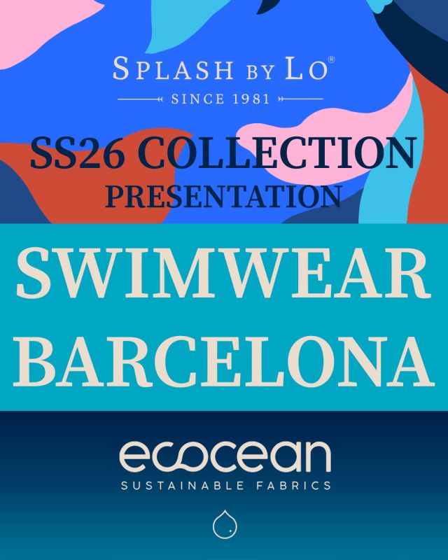 Hoy y mañana estaremos en la 3ª edición de SWIMWEAR BARCELONA presentando la Nueva Colección SS26 🤩
Se celebrará en el Word Trade Center – Sala Ágora (planta 0). Te esperamos! :)

Today and tomorrow we will be at the 3rd edition of SWIMWEAR BARCELONA presenting the new SS26 Collection 🤩
 It will be held at the Word Trade Center – Ágora Room (floor 0). Can't wait to see you :)

#splashbylo #swimwearbcn #swimwearbcn2024 #ss26 #fashion #sustainable #Ecocean #modasostenible #recycle #ecofriendly #swimwear #modabaño #beach #beachwear #pattern #patterndesign #textiledesign #textilbaño